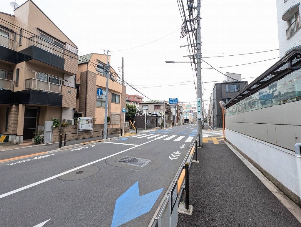 ときわ台サンハイツ　北東側 前面道路